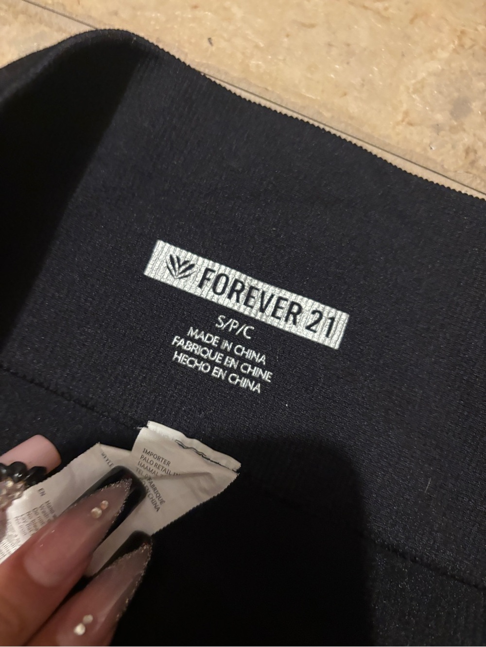 Forever 21 Black Bike Shorts